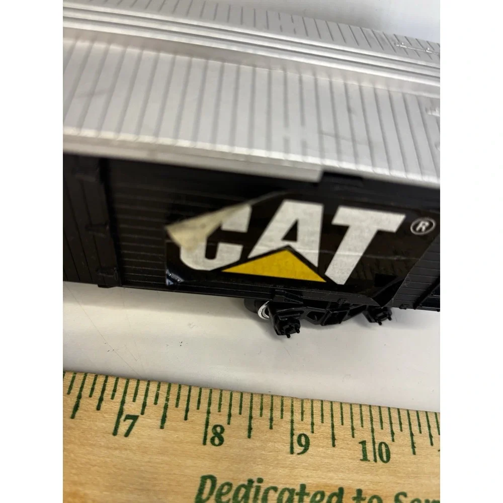 🚜2007 CAT Construction Express Train Set Motorized - 14 Feet Track
